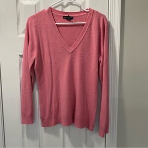 Pink V-Neck sweater
